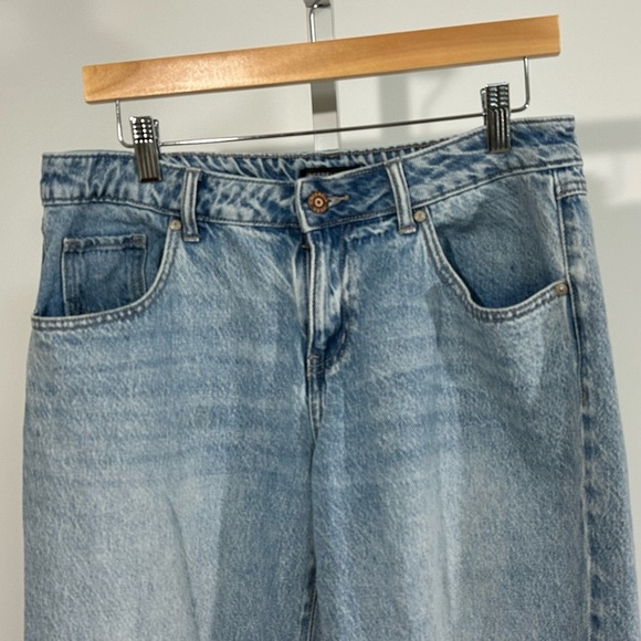 Sincerely Jules Women’s Jeans Size 27 | 100% Cotton Light Wash Wide Leg - Picture 3 of 6